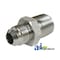 A & I Products Straight Connector JIC Male-NPTF Male, 2 pk 1.75" x4" x1.75" A-2404-06-06 - alternate 2